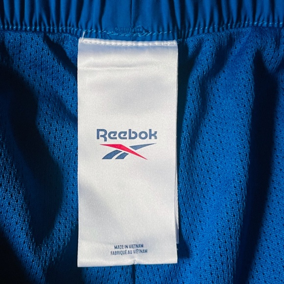 Reebok Men/Unisex S  Blue Classics Vector Shorts - Picture 7 of 8